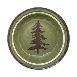 Paseo Road New Aztec Bear Melamine Dinner Bowl Sets, Set of 4