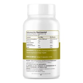 Maca Organica 60 Capsulas