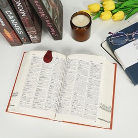 Juego de 3 marcadores magnéticos de piel para hombres y mujeres, amantes de los libros, hechos a mano, de piel natural, perfectos para regalos de cumpleaños, apreciación de los maestros