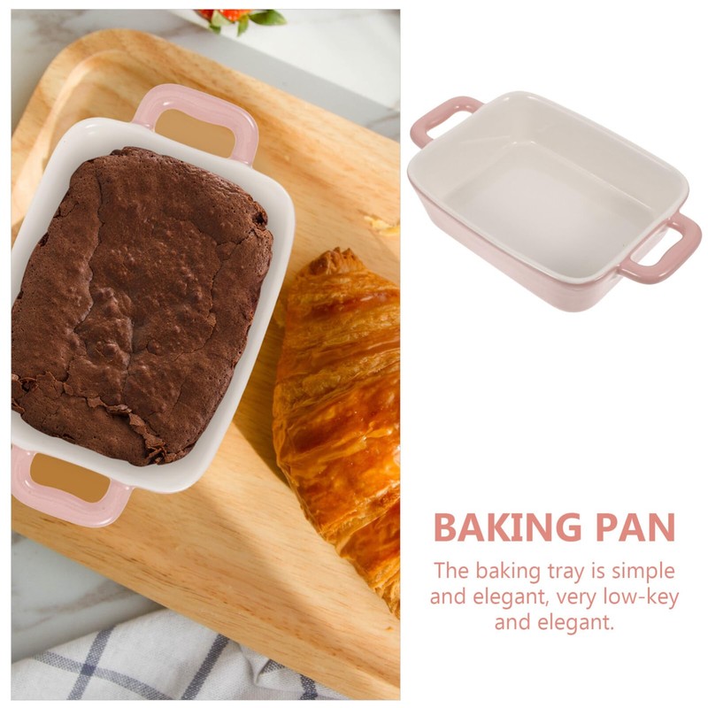 Angoily Ceramic Baking Mould, Casserole Dish for the Oven with
