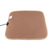 Square Car Seat Heating Pad With Plush Cover 12V Car