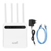 4G WiFi Router 600Mbps Standard SIM Card Slot 4 Antennas