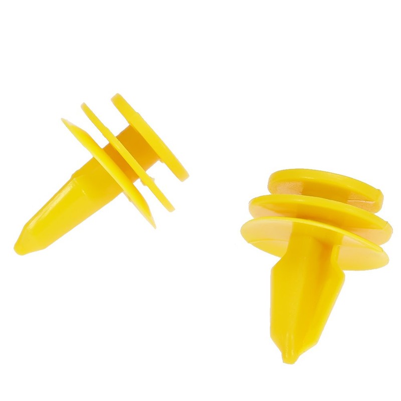 Saihisday Door Panel Fastener Push Type Retainer Clip Nylon for