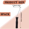9 Pcs 3.3 Inch Mini Roller, 10.8 Inch Frame Paint
