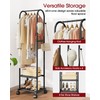 Sakugi Heavy Duty Premium Clothes Rack with 2-Tier Mesh Shoe