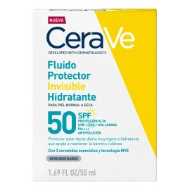 Cerave Fluido Protector Invisible Hidratante 50FPS 50ml