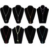 White Plastic Rosary Beads Luminous Necklace Catholicism Prayer Religious Jewelry,