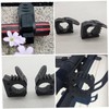 Levemolo 2Pcs Quick Release Clamp Adjustable Rubber Grip for Mounting