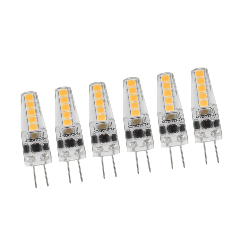 10pcs G4 LED Bulbs 2W Bi Pin Base Dimmable Bulbs