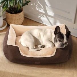 Unbranded Orthopedic Dog Bed for Small Dogs 28", 2-Sided Cooling & Warming for All Seasons