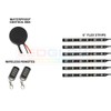 LEDGlow 6pc Advanced White LED Motorcycle Accent Neon Underglow Lighting