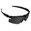 Alphax Stealth Black Polarized Replacement Lenses for Oakley Si M