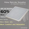 8'' Rain Shower Head with Matching 15'' Extension Arm (Brushed