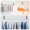 2 Pcs PU Leather Curtain Rod Holder,Leather Straps for Hanging,Wall