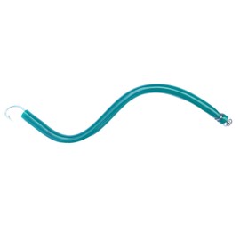 Trolling Tube Fishing Lure - Flexible - Great for Striped Bass and Other Game Fish (Solid Green, 18 Inch)