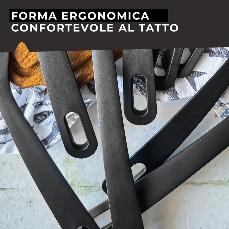 Fackelmann Set Mestolo e Cucchiaio da Servizio in Nylon, Utensili