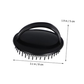 minkissy 3sets Hair Scalp Brush Hair Washing Comb Head Massage Tool for 6pcs*3 Random Color