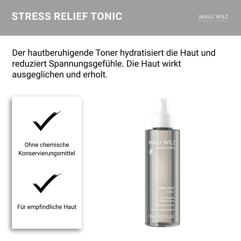 Malu Wilz Sensitive Pro Stress Relief Tonic - Soothing Toner