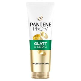 Pantene Pro-V Smooth & Silky Conditioner 350 ml for Frizzy, Dull Hair, Daily Conditioner. With Pro-Vitamin B5 and Nutrient Formula. No Mineral Oils and Dyes. Active Nutri-Plex Technology