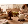 Wooden Trivets for Hot Dishes Decorative Christmas Tree Shape, Kitchen
