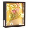 LED Shadow Box Frame Wine Cork Holder Display Case with