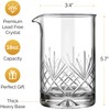Mofado. Crystal Cocktail Mixing Glass - Premium 18oz (540ml) -