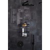 Kleine Wolke Soap Dish, Aluminium, Black, Länge 14 x Breite