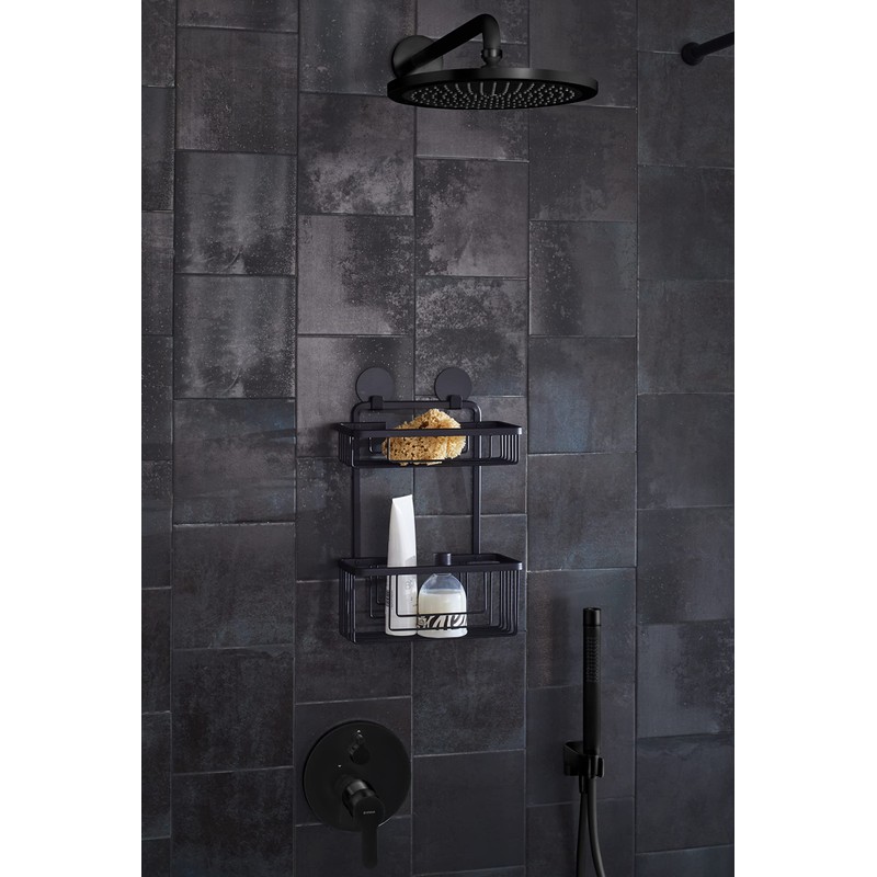 Kleine Wolke Soap Dish, Aluminium, Black, Länge 14 x Breite