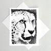 Cheetah Note Card