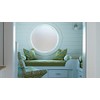 PROTINT WINDOWS Precut Frosted Privacy Circle Window Film, Self Static