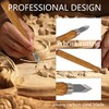 PDETVEO 3PCS Marking Knife, Precision Ground High Carbon Steel Blade