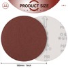 Sruhrak 30 Pcs 180mm Sanding Discs 60 Grit, 7 in