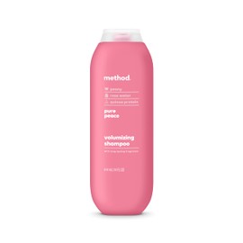 Method Pure Peace Volumizing Shampoo - For Thicker, Fuller and Visibly Hydrated Hair - Sulfate Free and Safe for Color-Treated Hair - 14 Fl Oz, Pack of 1