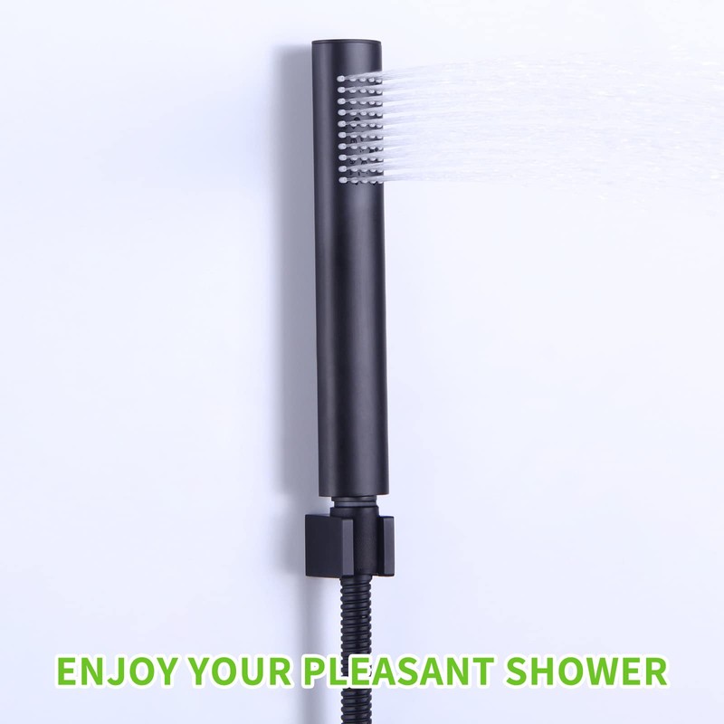 Angle Simple Shower Wand Holder, Brass Shower Head Hanger, Sprayer