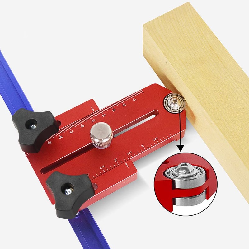 Extended Thin Rip Jig Table Saw Jig Guide for Repeat