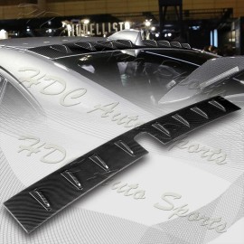 HDC Autosports For 2022-2025 Subaru WRX Shark Fin Carbon Painted Vortex Rear Roof Spoiler Wing