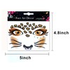 Leopard Face Tattoo Stickers Tiger Lion, Leopard Print Cat Face