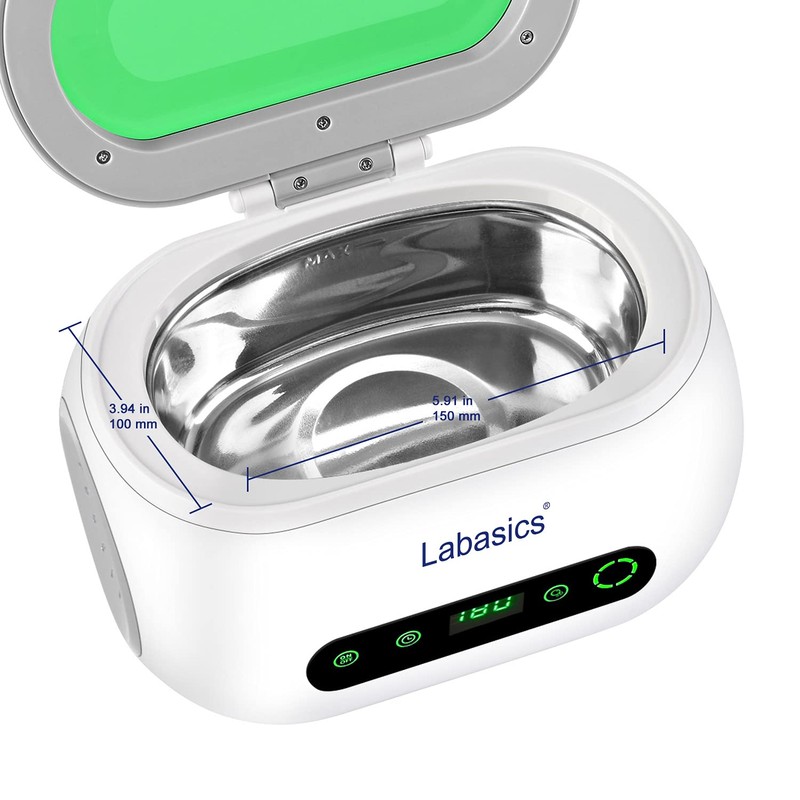 Labasics Ultrasonic Cleaner, Professional Compact Ultrasonic Cleaner with Digital Timer