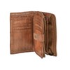 Bear Design Cow Lavato Cognac Women's Leather Purse 10 x