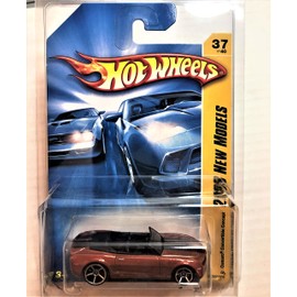 Hot Wheels 2008 First Editions Camaro Convertible Concept Dark Orange #037/172