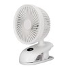 USB Desk Clip On Fan Intelligent Digital Display 3 Blades