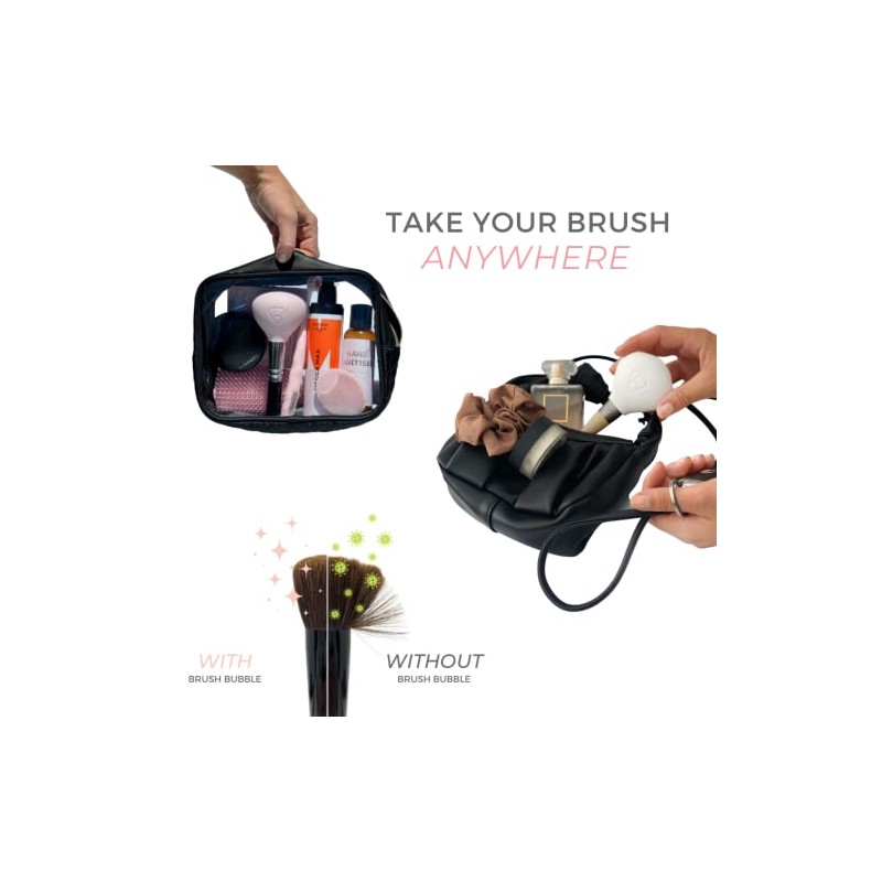 Fundas de silicona pequeñas para brochas de maquillaje para viajes