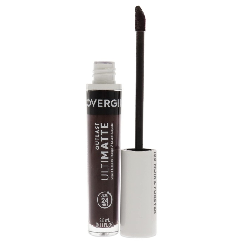 Covergirl Outlast UltiMatte One Step Liquid Lip Color, Noir &