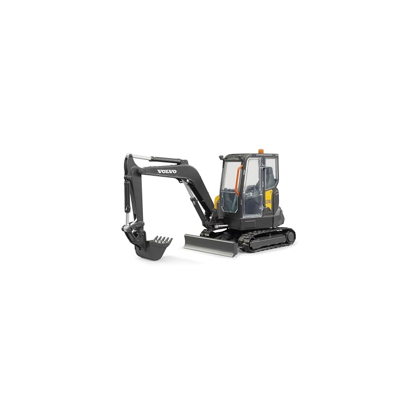 Bruder 02465 Volvo Compact Excavator ECR40-1:16 Construction Vehicle, Construction Site,