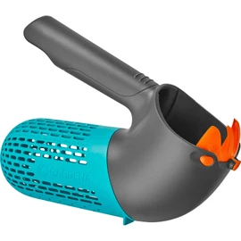 GARDENA combisystem Berry Picker: harvester with integrated basket for collecting berries, rotating attachment for berries or fruit, integrated handle, small feet for standing (17400-20)