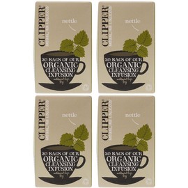 (4 PACK) - Clipper - Organic Nettle | 20 Bag | 4 PACK BUNDLE