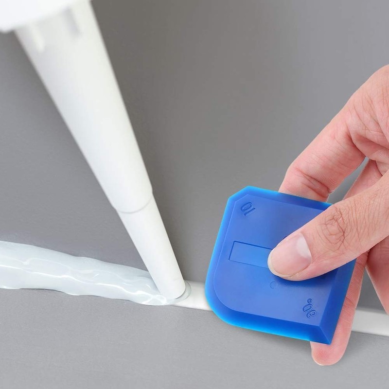 5 Pieces Caulking Tool Wallpaper Smoothing Tool Kit Glue Scraper