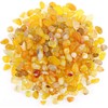 WAYBER Natural Yellow Agate Pebbles, 1 Lb/460g Decorative Rocks Non-Toxic