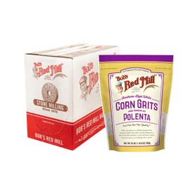 Bob's Red Mill White Corn Grits, 24oz (Pack of 4) - Vegan, Kosher
