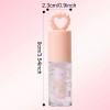 Aceite Labial Hidratante Acabado Brillante Con Pulsera 4.2ml